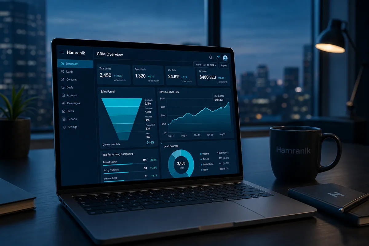 Sarnakh — Sarnakh — CRM software that turns follow-up into a routine