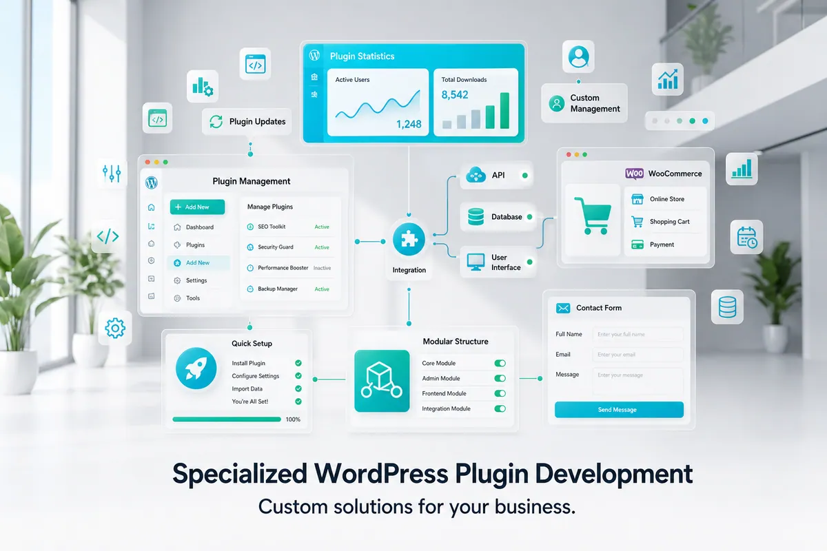 تطوير إضافات WordPress مخصّصة